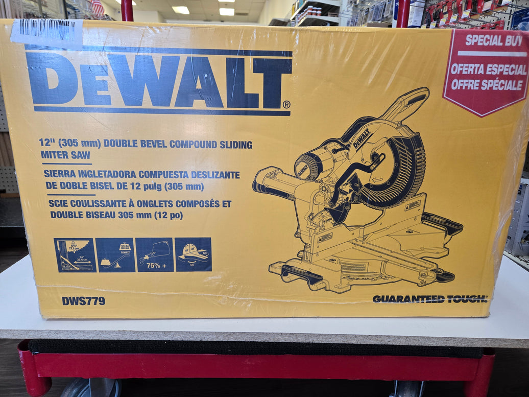 12 inch DeWalt Double Bevel Miter Saw