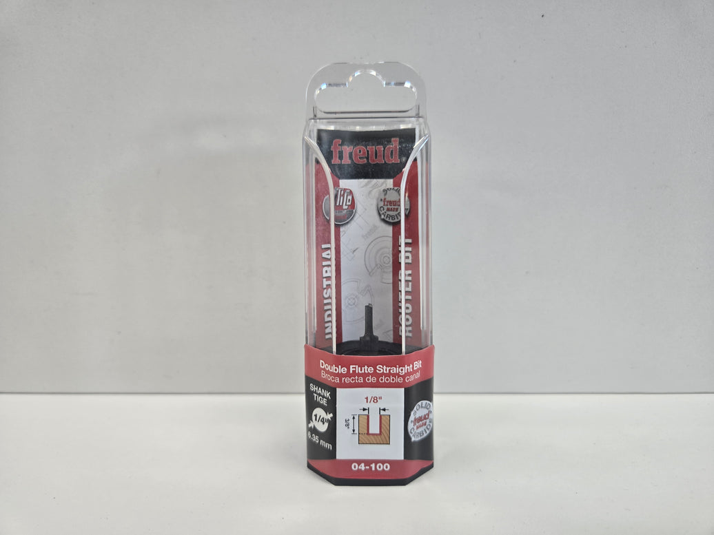 Freud Router Bit - Double Flute Straight Bit