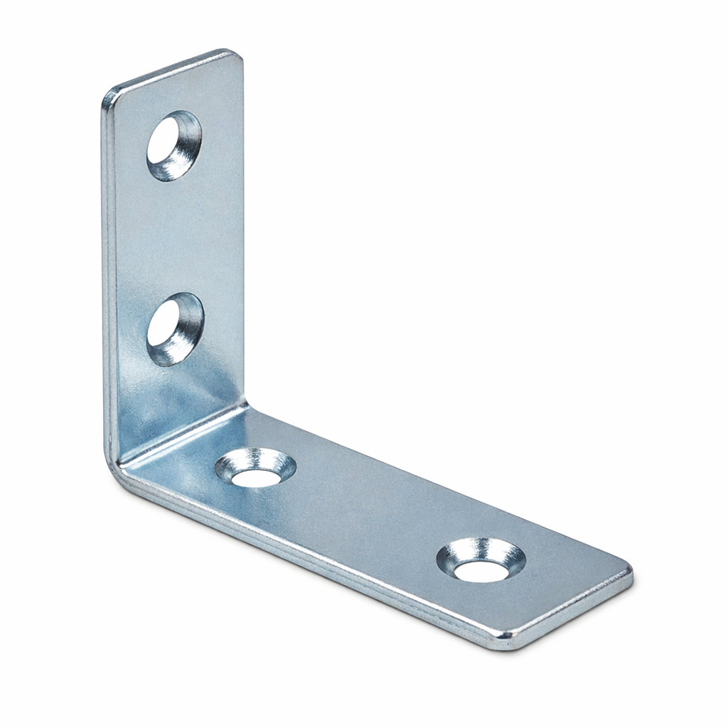 Corner Brace Zinc 3in