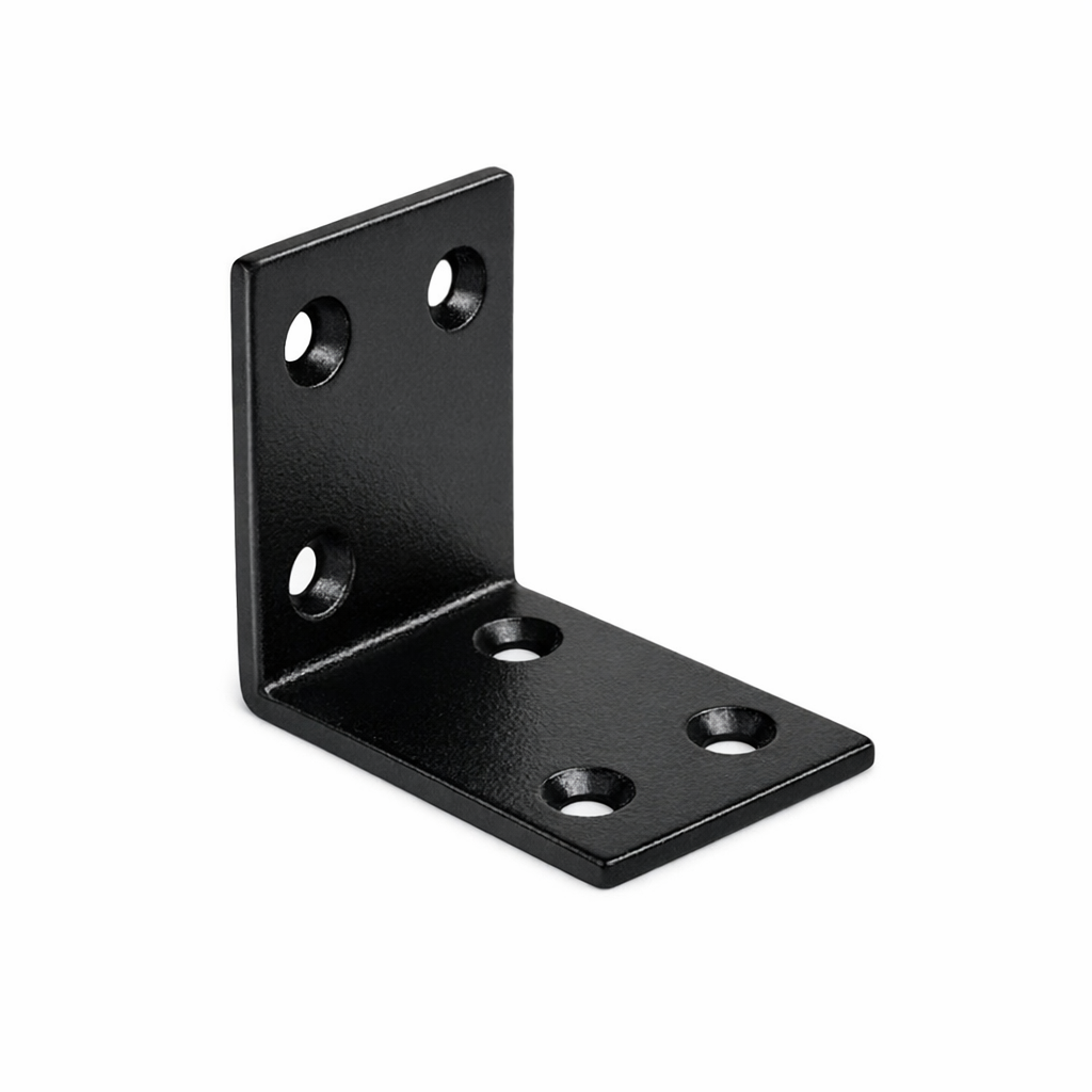 Corner Bracket Black Steel