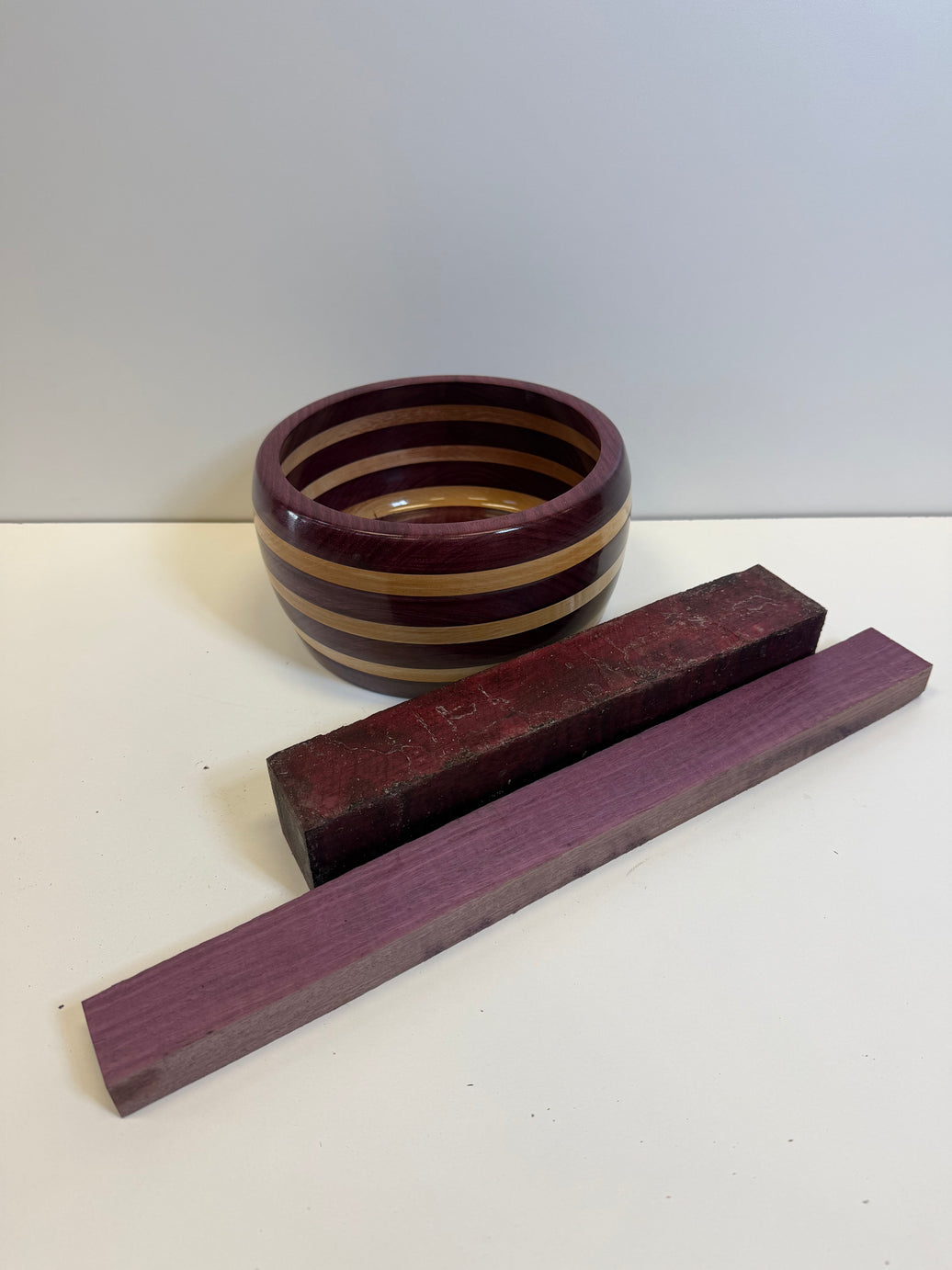 Purpleheart Turning Blank 2x2x12