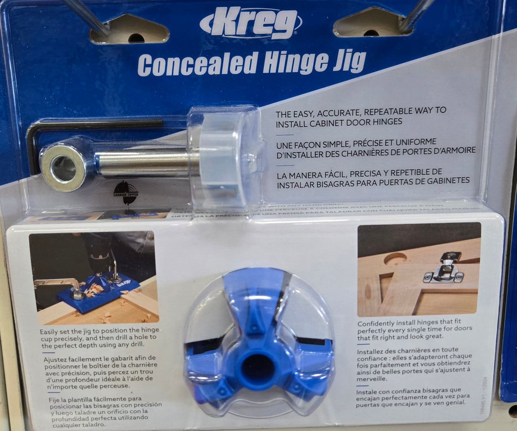 Kreg Concealed Hinge Jig