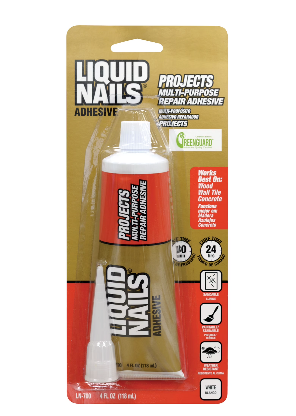 Liquid Nails Projects Multi-Purpose 4oz