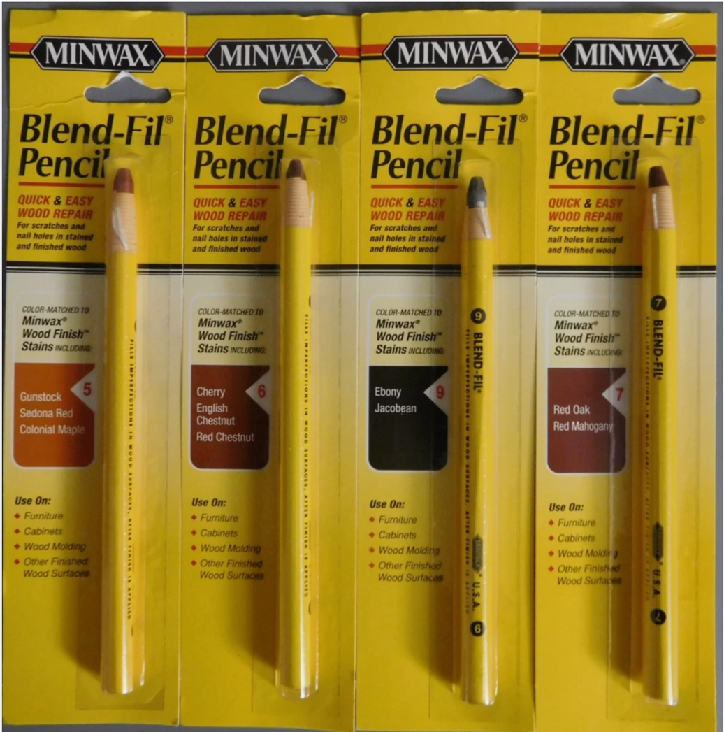 Minwax Blend-Fil Pencil - Assorted Colors