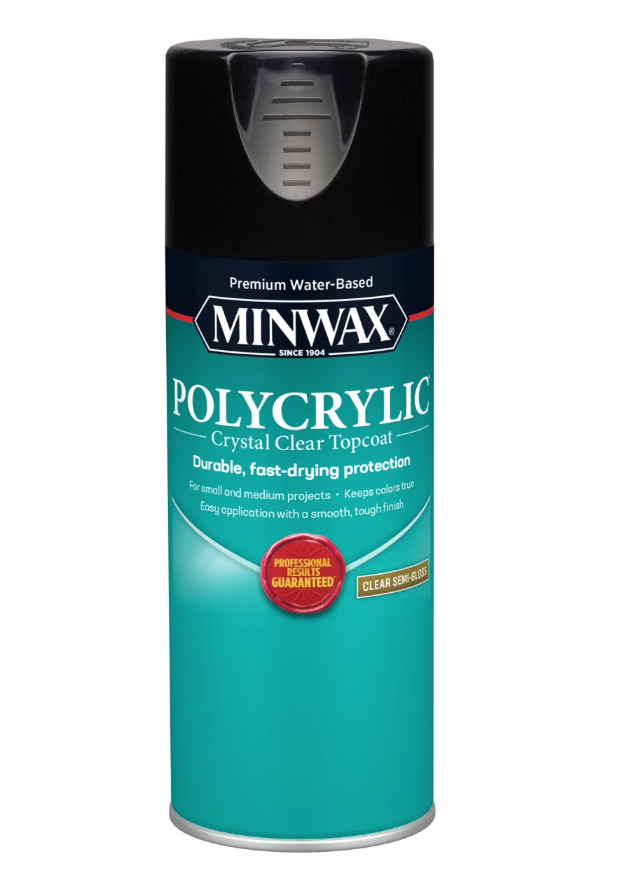 Minwax Semi-Gloss Polycrylic Spray