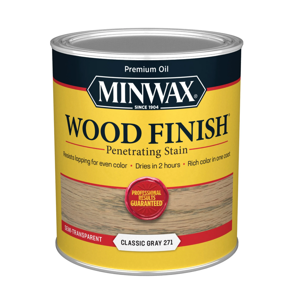 Minwax Wood Finish Classic Gray Quart