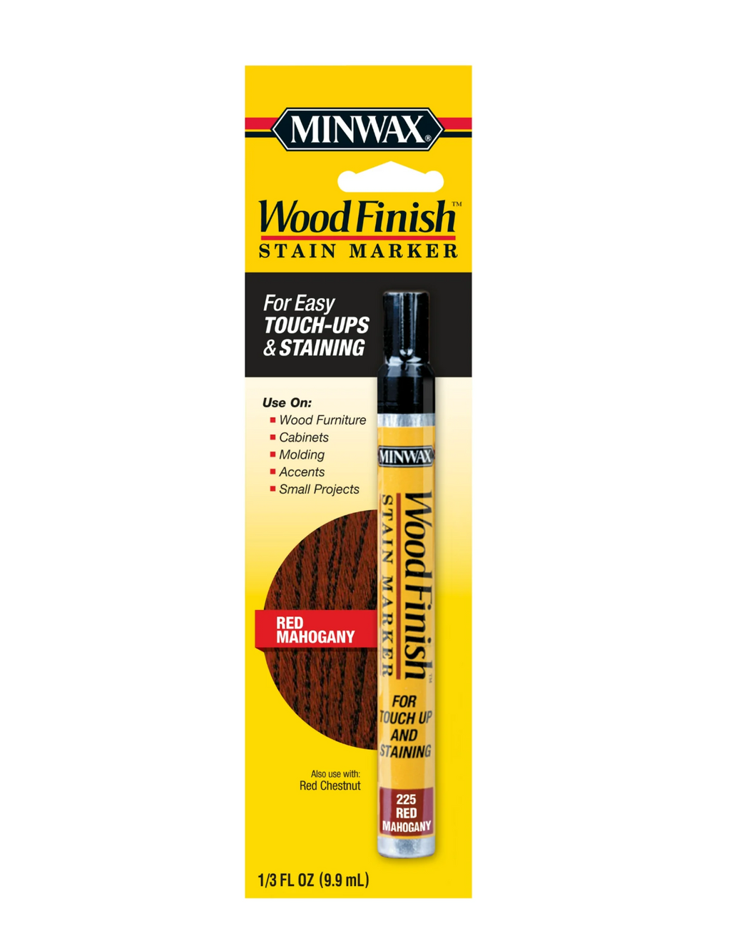 Minwax Wood Finish Stain Marker Red Mahogany