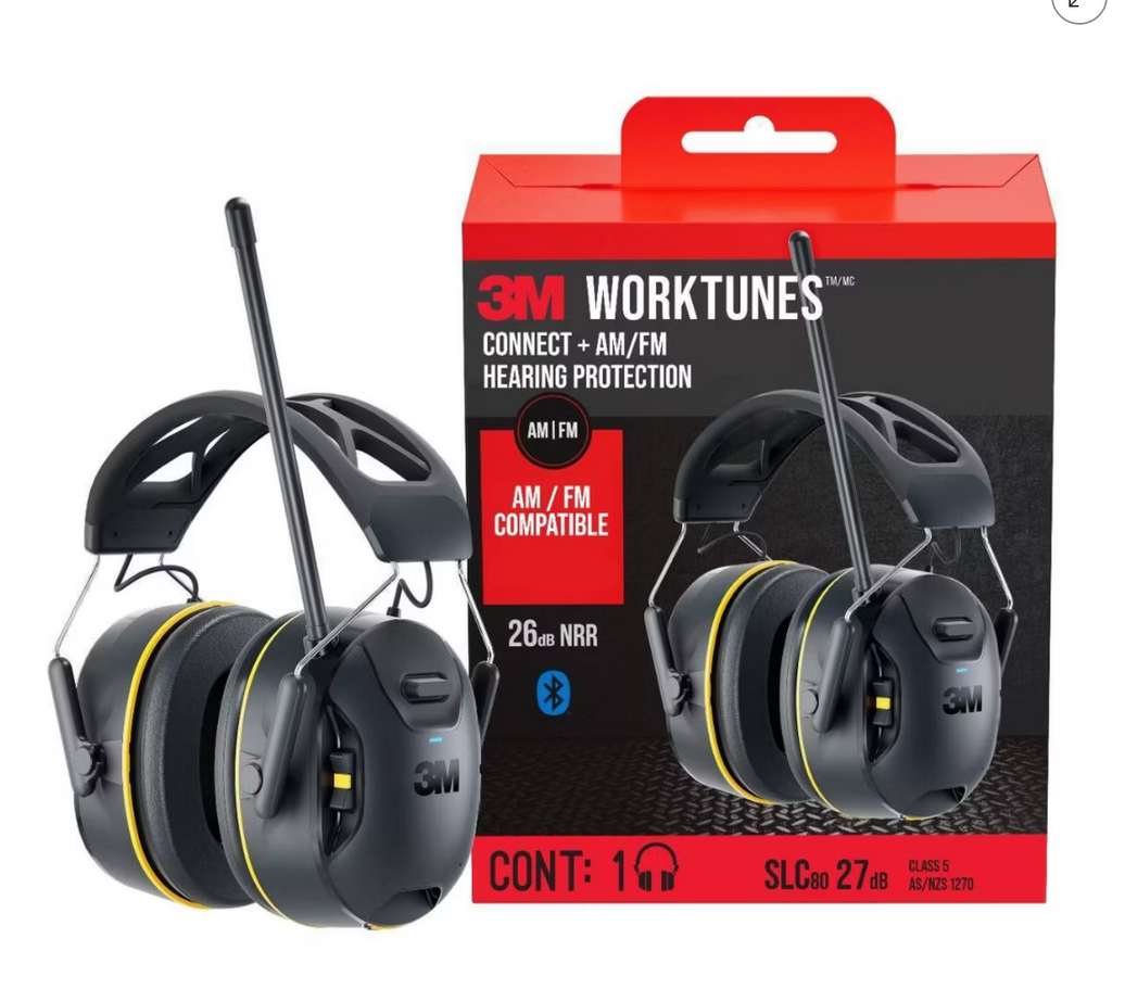 3M WorkTunes AM/FM Hearing Protector