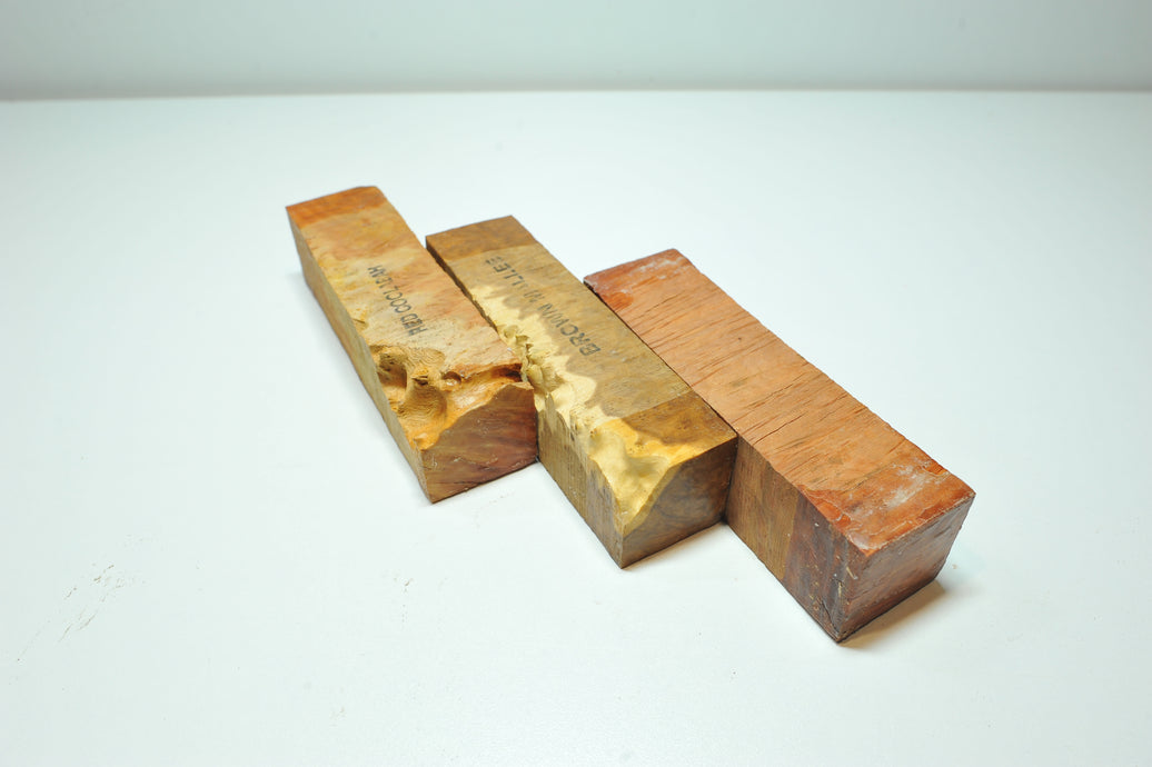 Brown Mallee Burl Blank 1.5x1.5x6