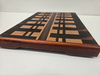 Cutting Board - Walnut Maple Cherry and Chatke Viga 11x16x1.5