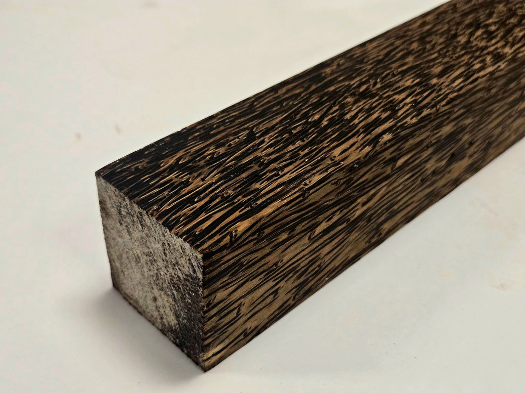 Black Palm Turning Blank 2x2x12