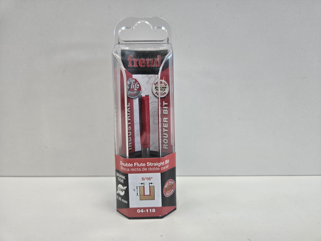 Freud Router Bit - Double Flute Straight Bit 5.16 inch