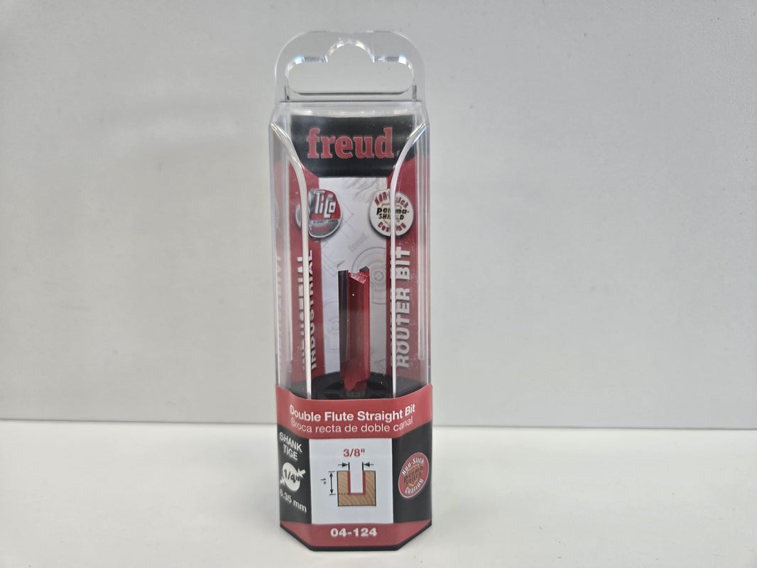 Freud Router Bit - Double Flute Straight Bit 3.8 inch