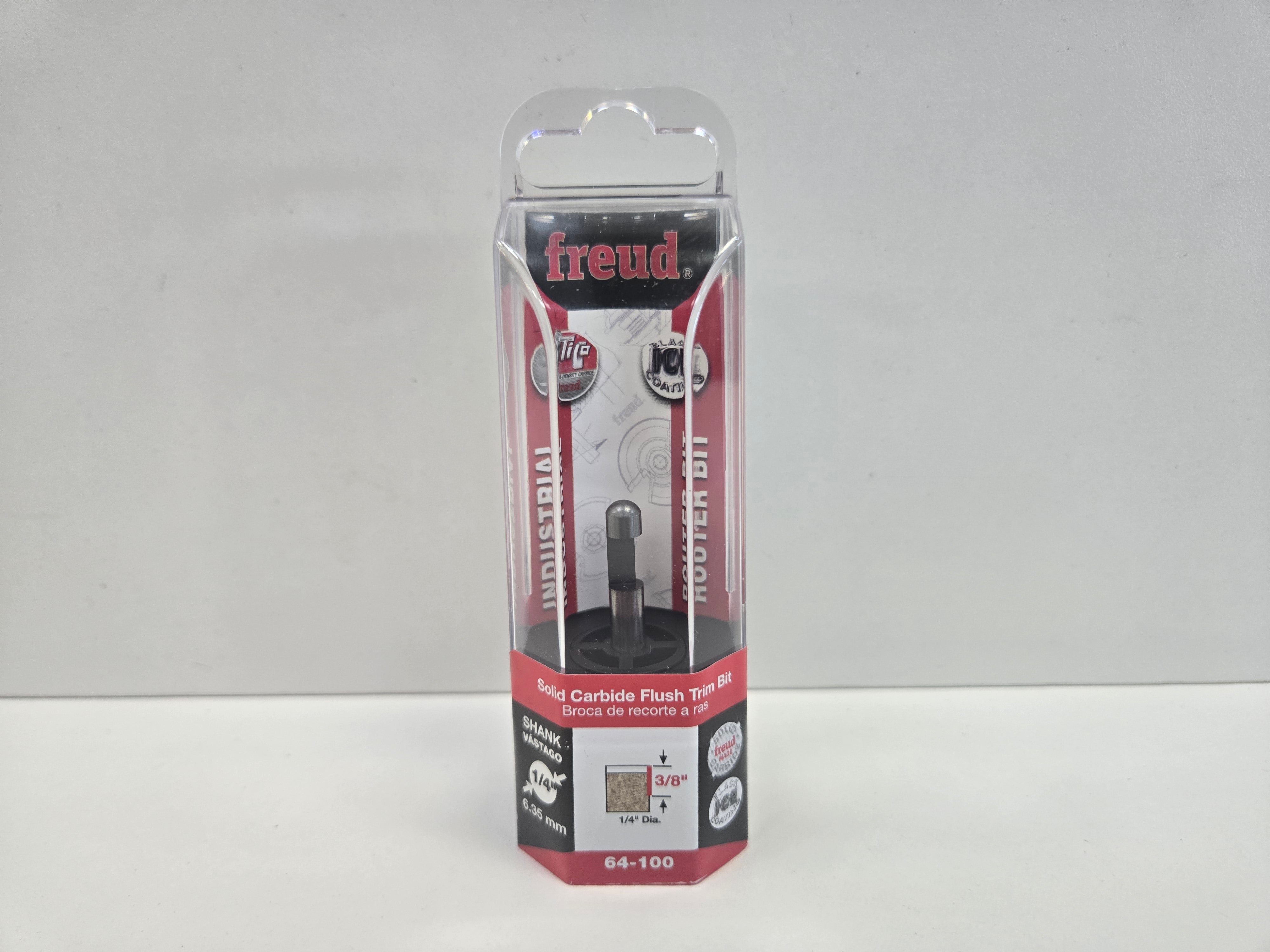 Solid Carbide Flush Trim Bit 3.8th inch
