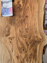 OLIVEWOOD Stunning Slab! Perfect for Desk, Bar Counter, Bench - Size: 36x22x1.25 {Call for deliver}y