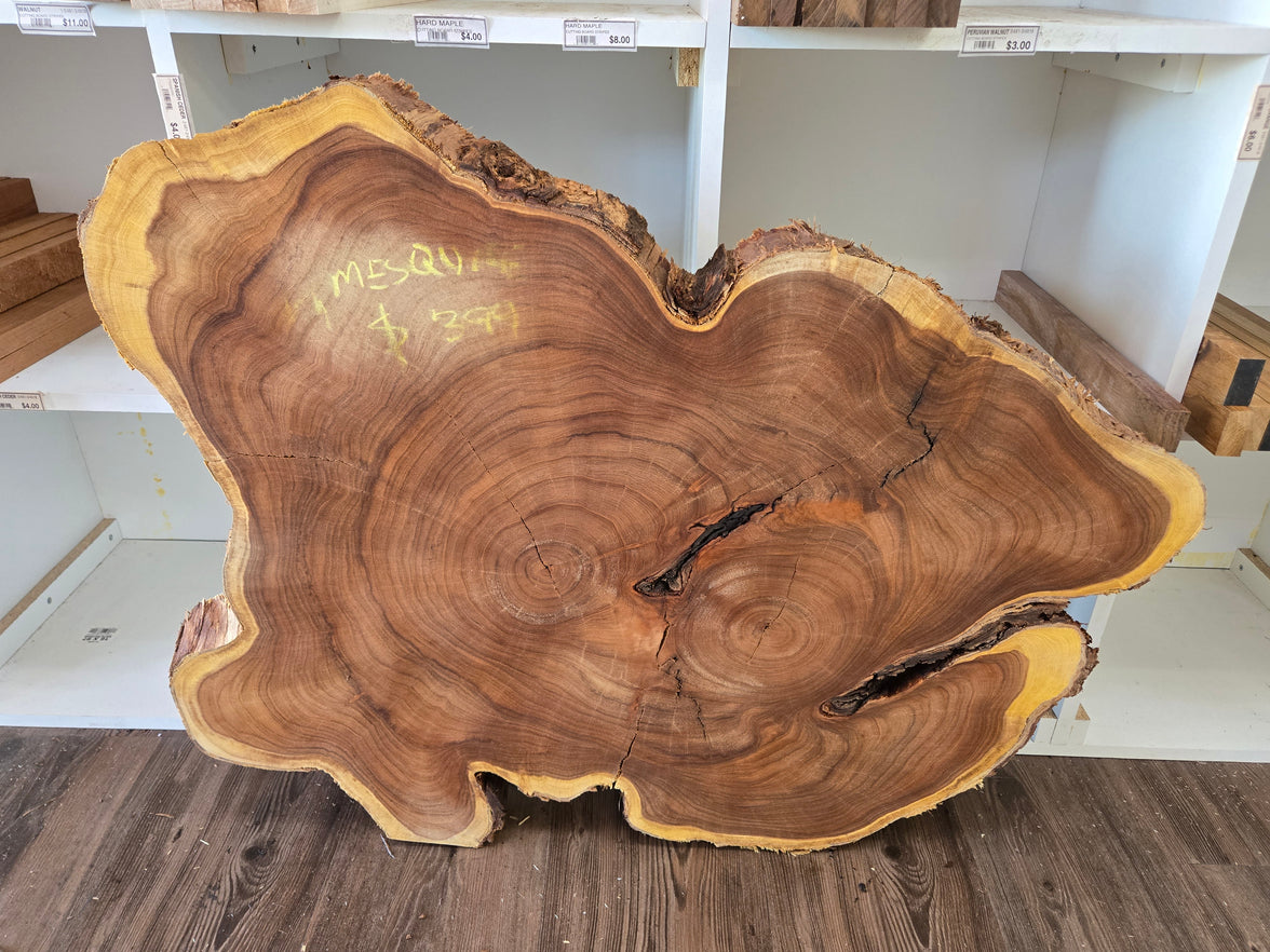 MESQUITE (Arizona Native) - Coffee Table Top Size: 36x24x2 Free Shipping (Contact us)