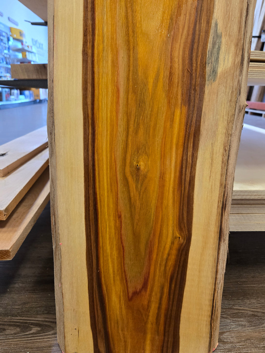 CANARYWOOD Live Edge - Size: 72x16x1.25 - 2 more Sizes available