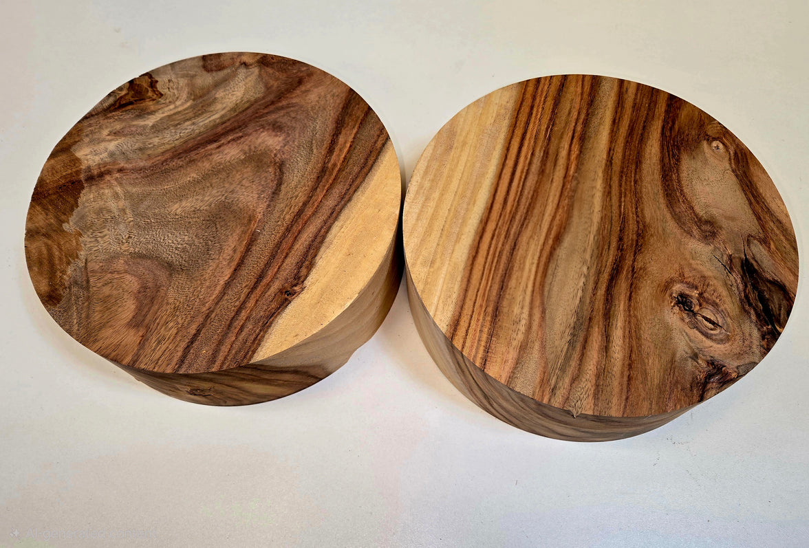 Indian Rosewood Bowl Blank - Size: 9" x 3"