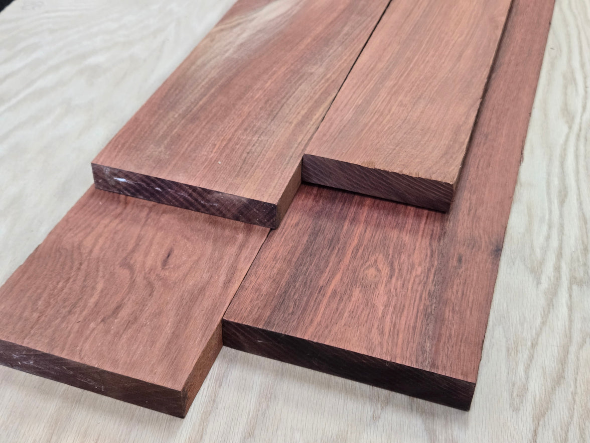 Exotic Bloodwood Lumber Board – Deep Red Hardwood for Furniture & Projects