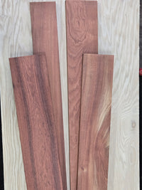 Exotic Bloodwood Lumber Board – Deep Red Hardwood for Furniture & Projects