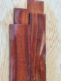 Exotic Bloodwood Lumber Board – Deep Red Hardwood for Furniture & Projects