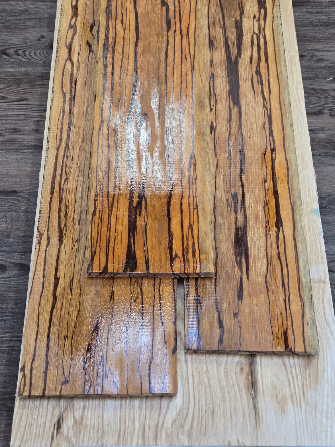 Marblewood Lumber (Tigre Caspi) | Exotic Hardwood Boards - Set of 2 Boards