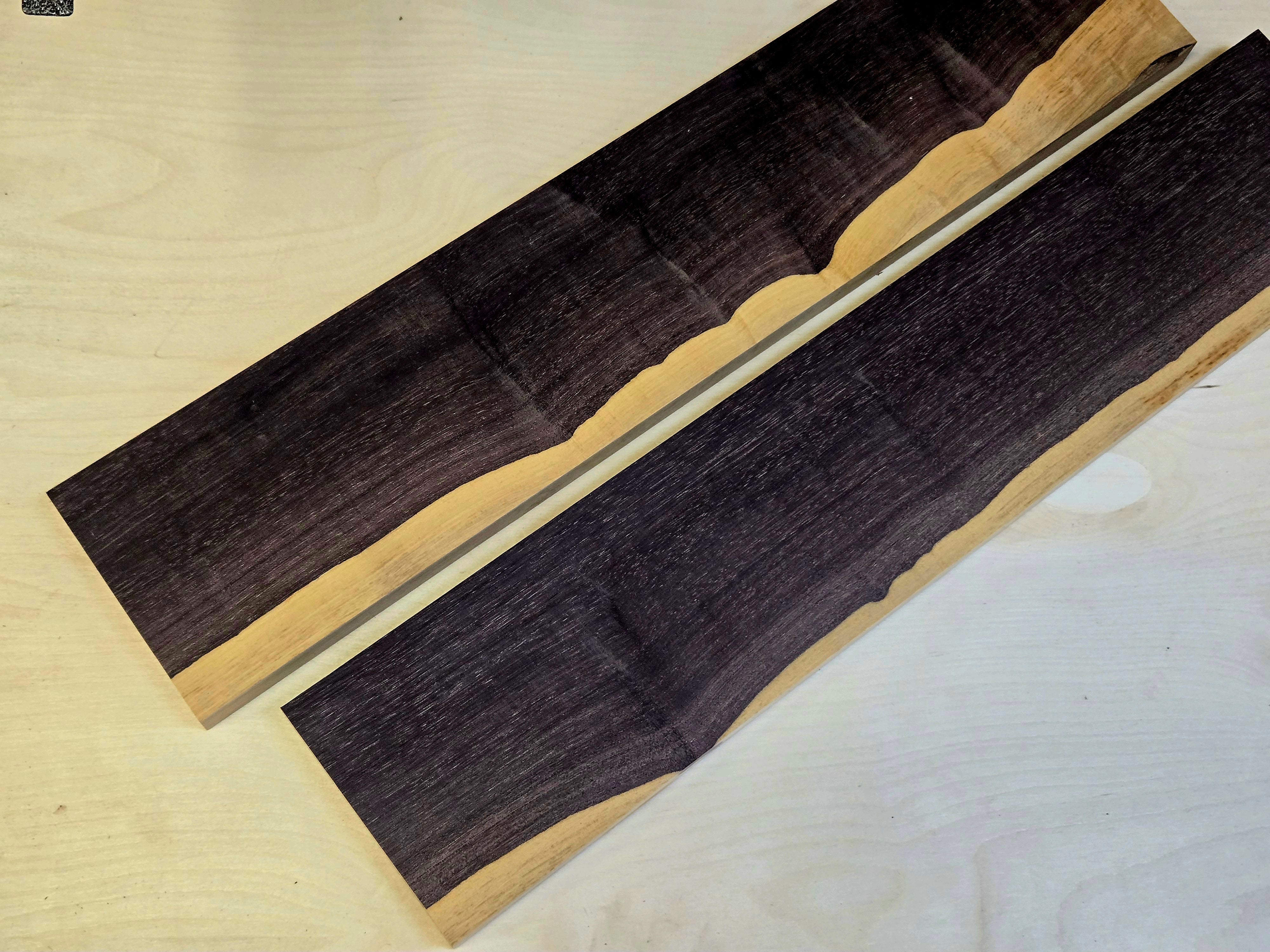 Katalox Lumber (Mexican Ebony) - Set of 2 Boards