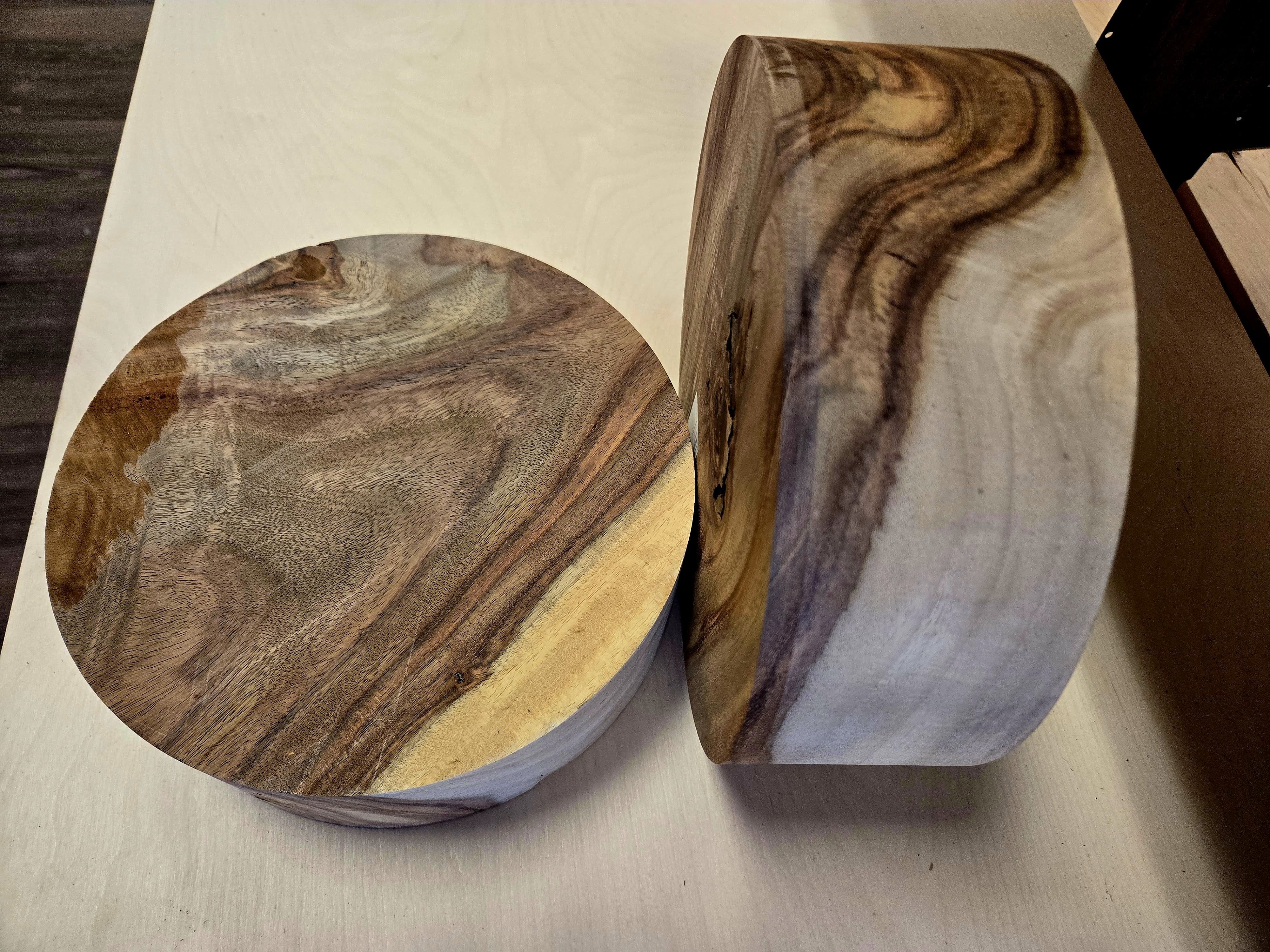 Indian Rosewood Bowl Blank - Perfect CNC cut - Size: 9" x 3" (Arizona Native)