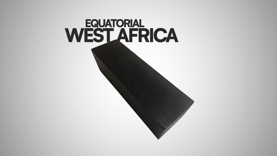 Ebony Turning Blank 2x2x6