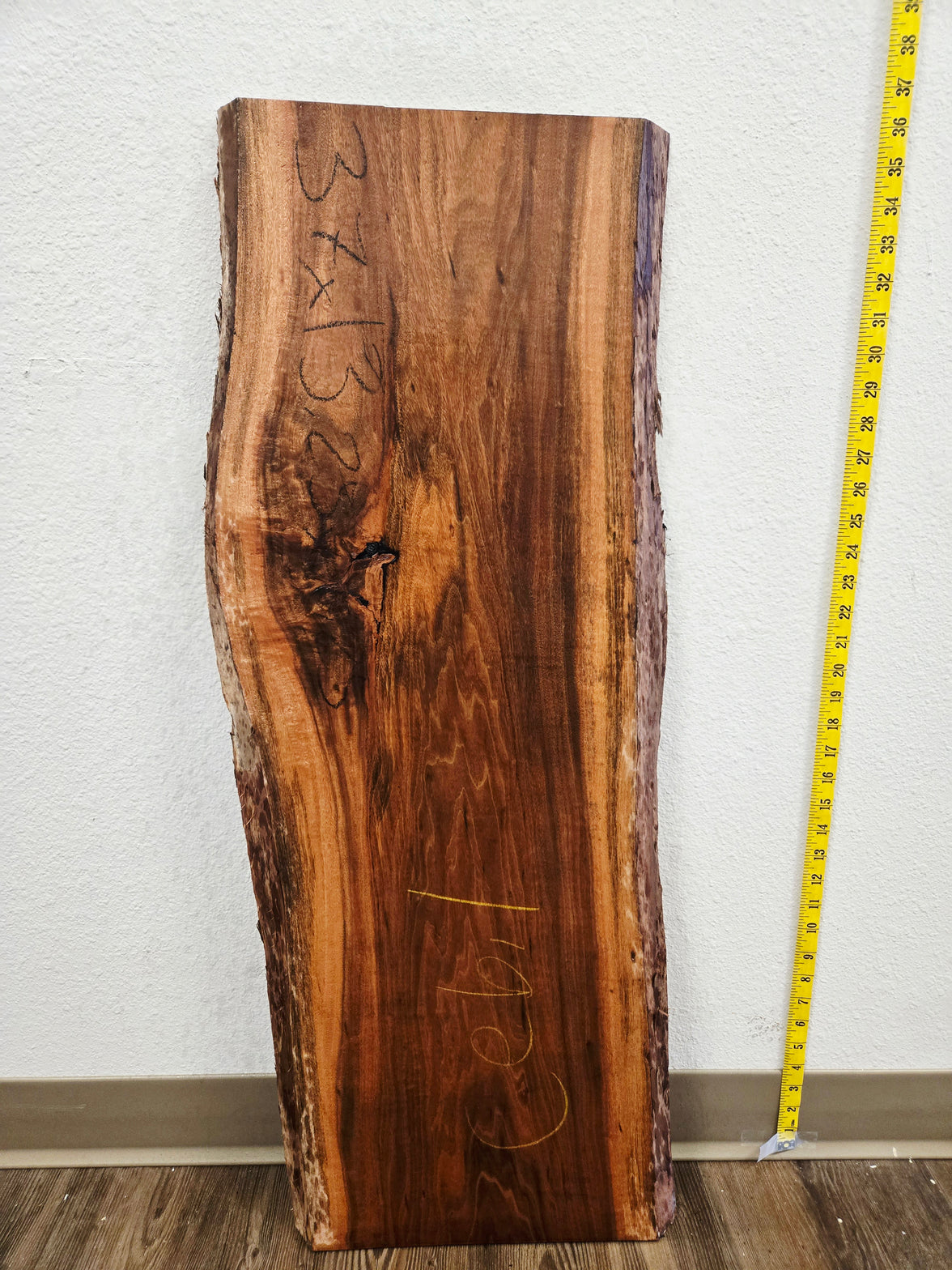 Cebil (Patagonian Rosewood) 37x14x1.25
