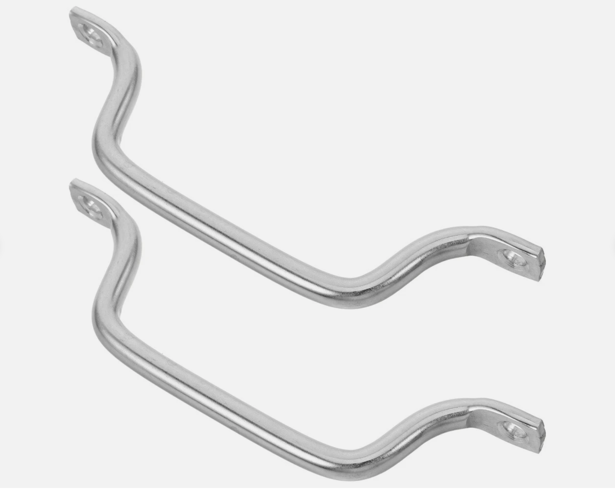 Charcuterie Board Handle Brushed Steel