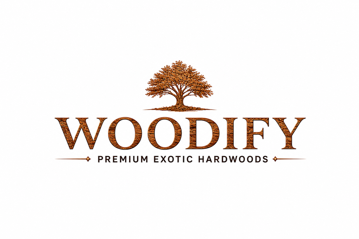 Exotic Hardwood Hobby Pack: Purpleheart, Wenge, Padauk, Canarywood Lumber