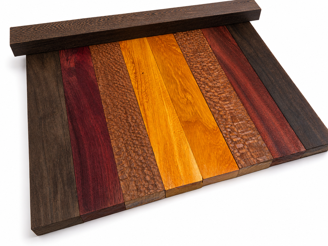 Exotic Hardwood Premium Pack - 3 Sizes
