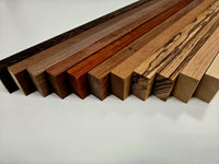 Cutting Board Set 2 - Walnut Zebrawood Padauk Wenge