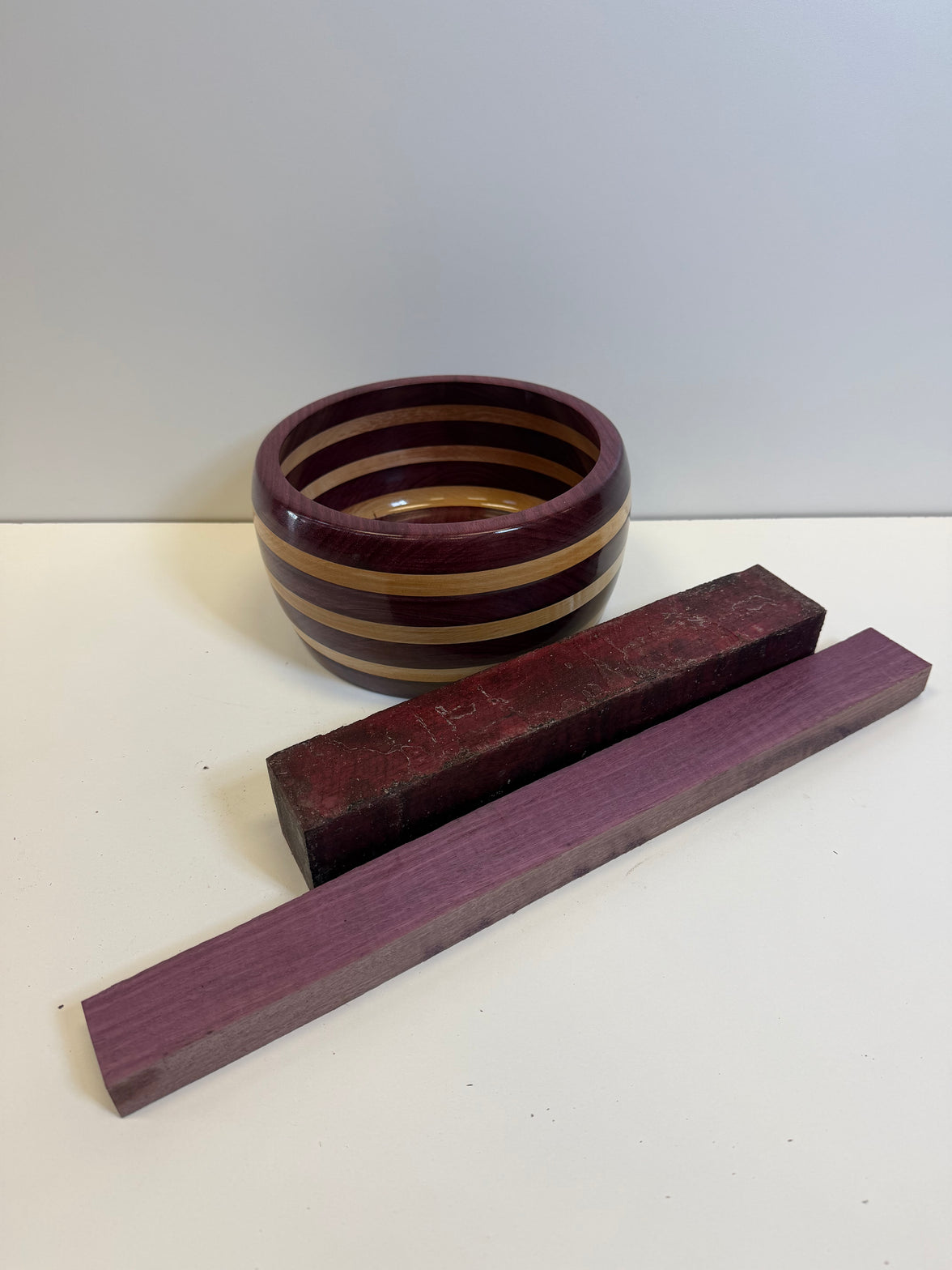 Purpleheart Turning Blank 2x2x12