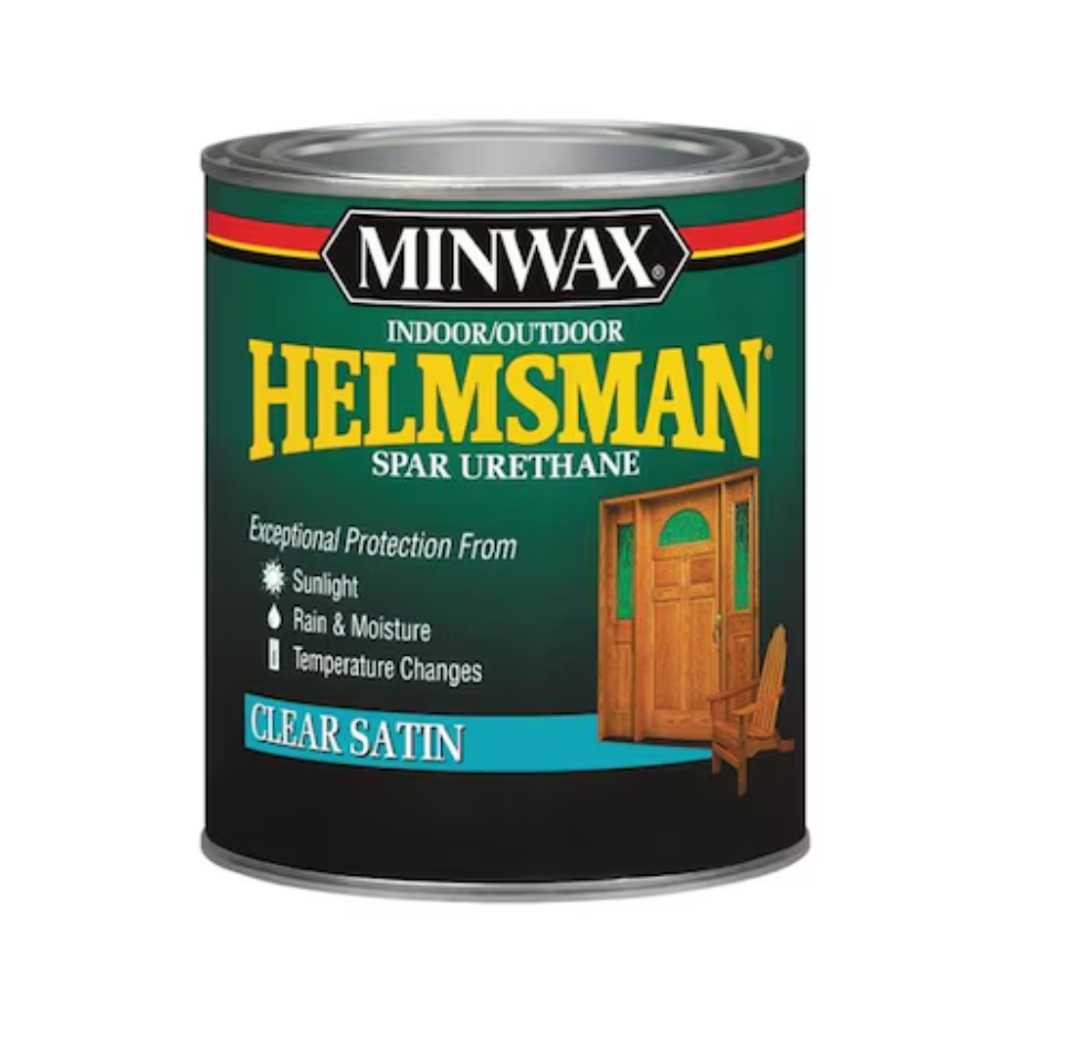 Minwax Helmsman Clear Satin Spar Urethane Quart
