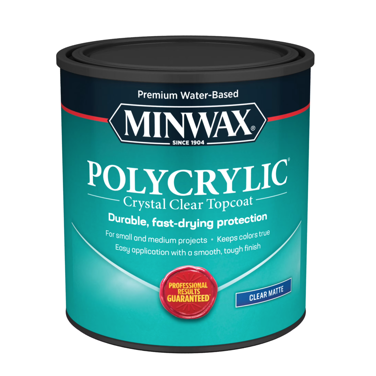 Minwax Polycrylic Clear Matte Quart