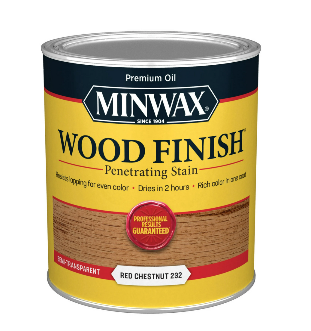 Minwax Wood Finish Red Chestnut Quart