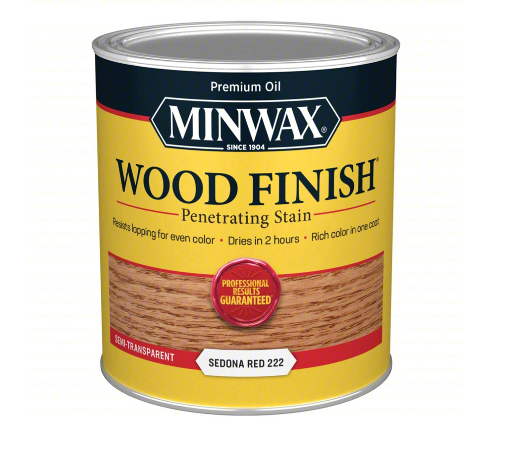 Minwax Wood Finish Sedona Red Quart