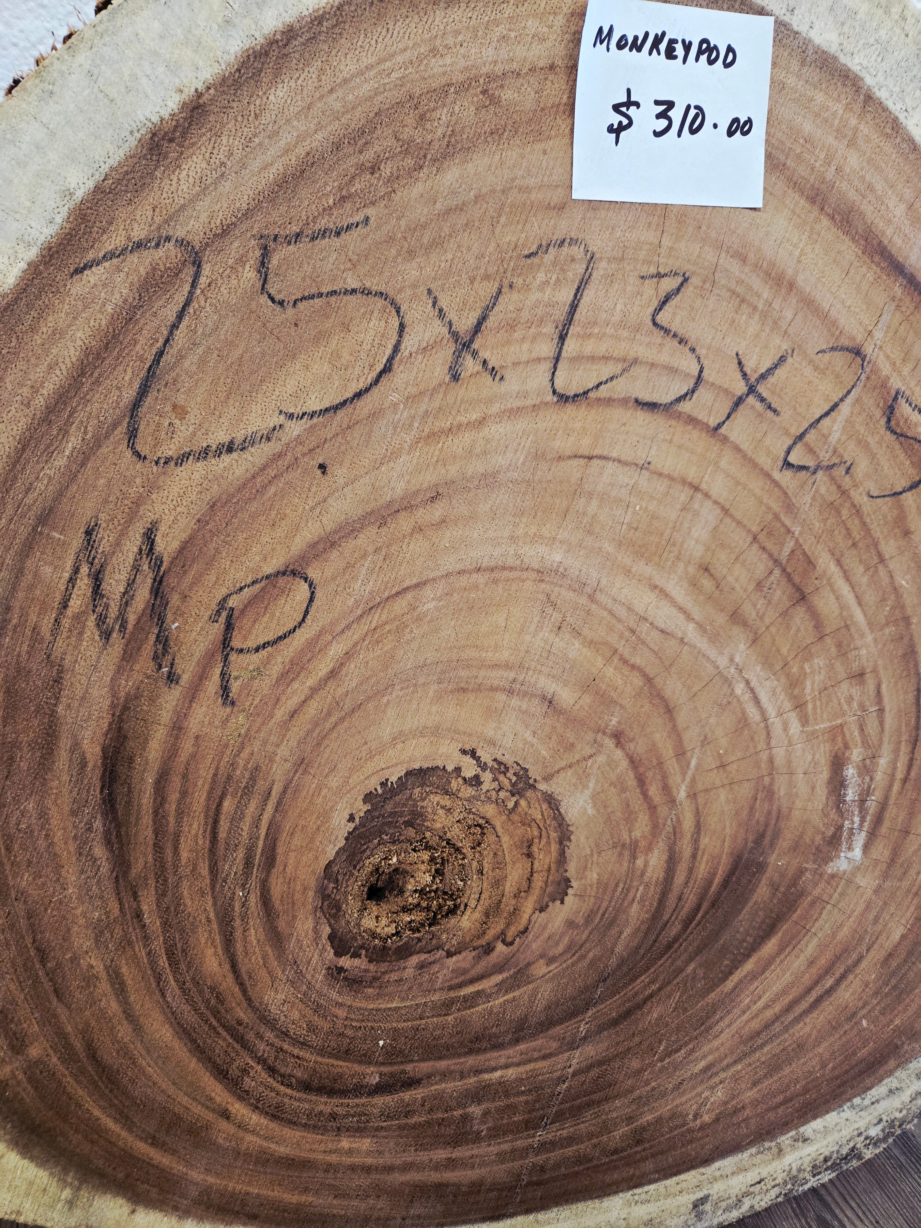 Monkeypod(Acacia) 25x23x25