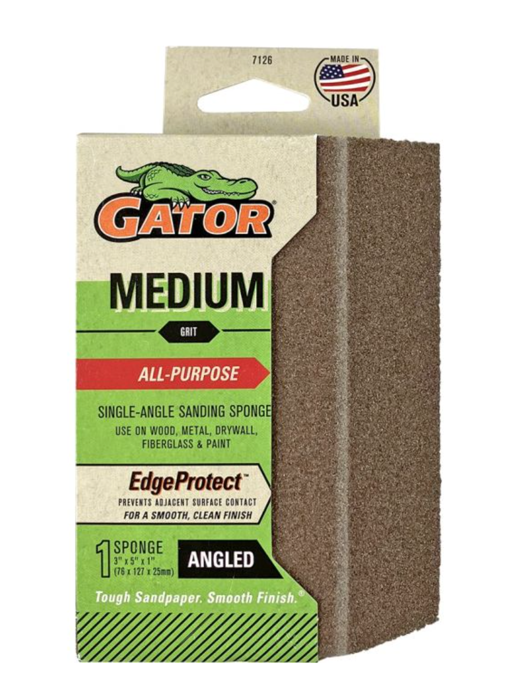 Sanding Sponge Single (Angled)