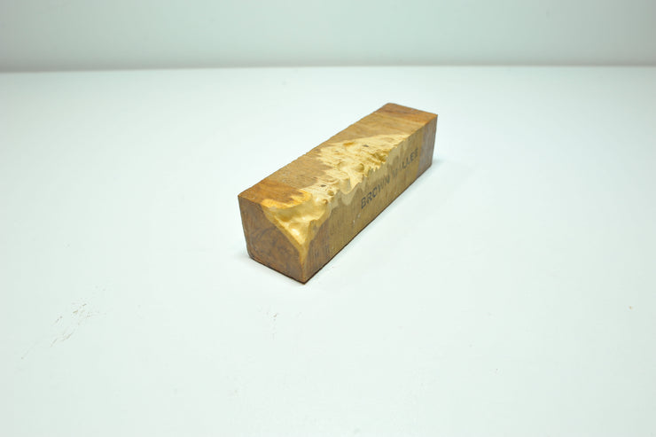 Brown Mallee Burl Blank 1.5x1.5x6