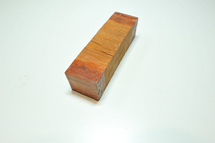 Yellow Box Burl Blanks 1.5x1.5x6