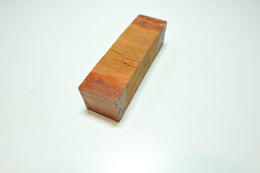 Yellow Box Burl Blanks 1.5x1.5x6