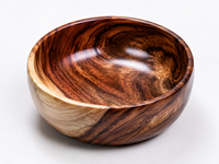 Indian Rosewood Bowl Blank - Size: 9" x 3"