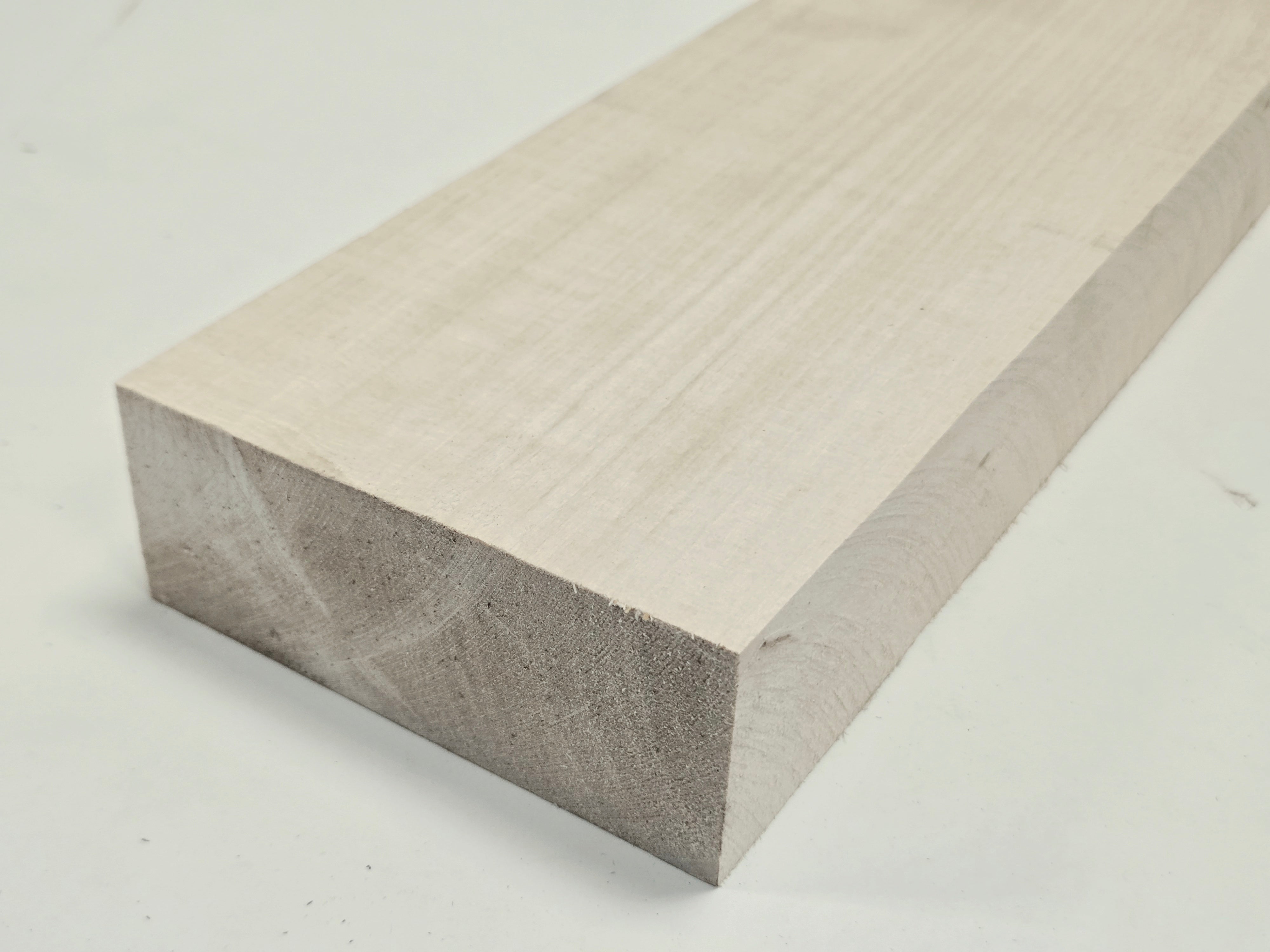 Basswood 1" Thickness (4/4) 2" Thickness (8/4) and 4" Thickness