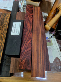 Bolivian Rosewood Turning Blank 2x2x12