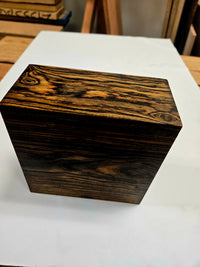 Bocote Bowl Blank 6x6x3
