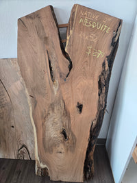 Arizona Native Mesquite Live Edge Slab 2" Thickness