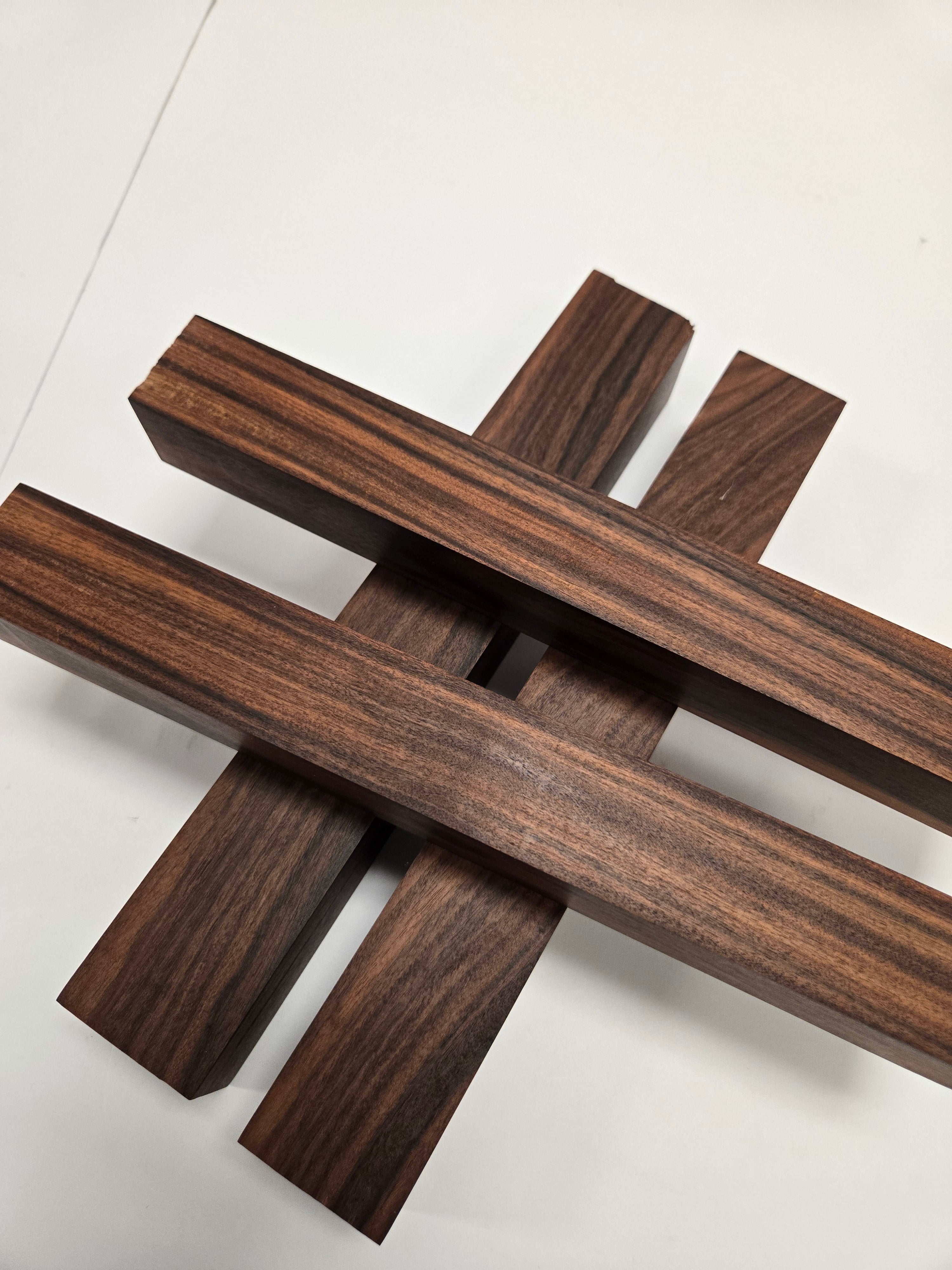 Bolivian Rosewood Turning Blank 2x2x12